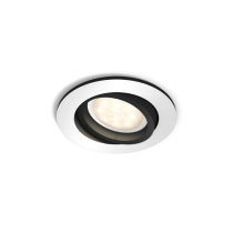 Philips Hue Milliskin Recessed Spotlight | Tunable White | Silver